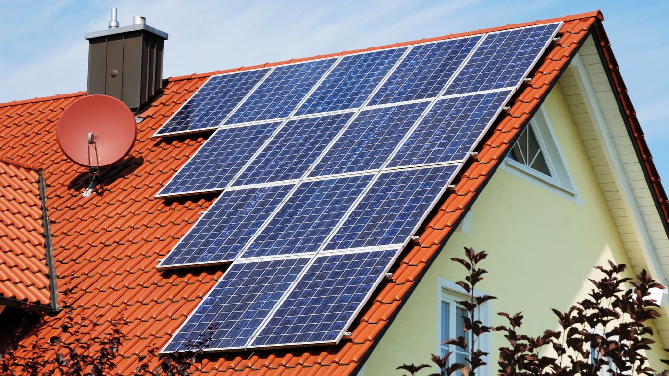 Solaranlage, Dach